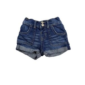 Wonder Nation Girls Denim Shorts - Elastic Waist‎ - Size 4T